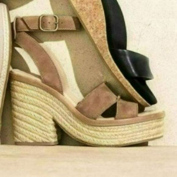 NIB MSRP $150 UGG® Carine Platform Sandal Women's Size 9.5 - Picture 4 of 9